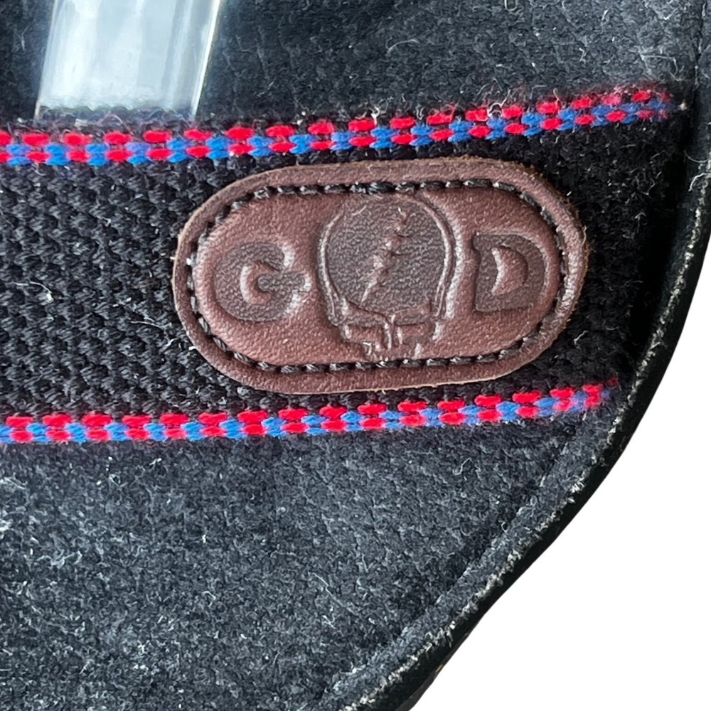 Grateful Dead Dead Tread Leather Sandals Mens 7 Womens 9 Festival Y2K Hippie VTG - Picture 11 of 16